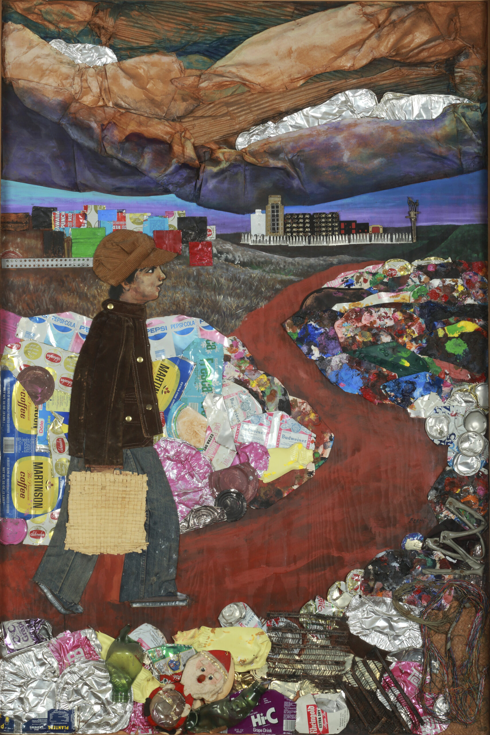 Antonio-Berni.-Juanito-Laguna-va-a-la-fábrica-1977