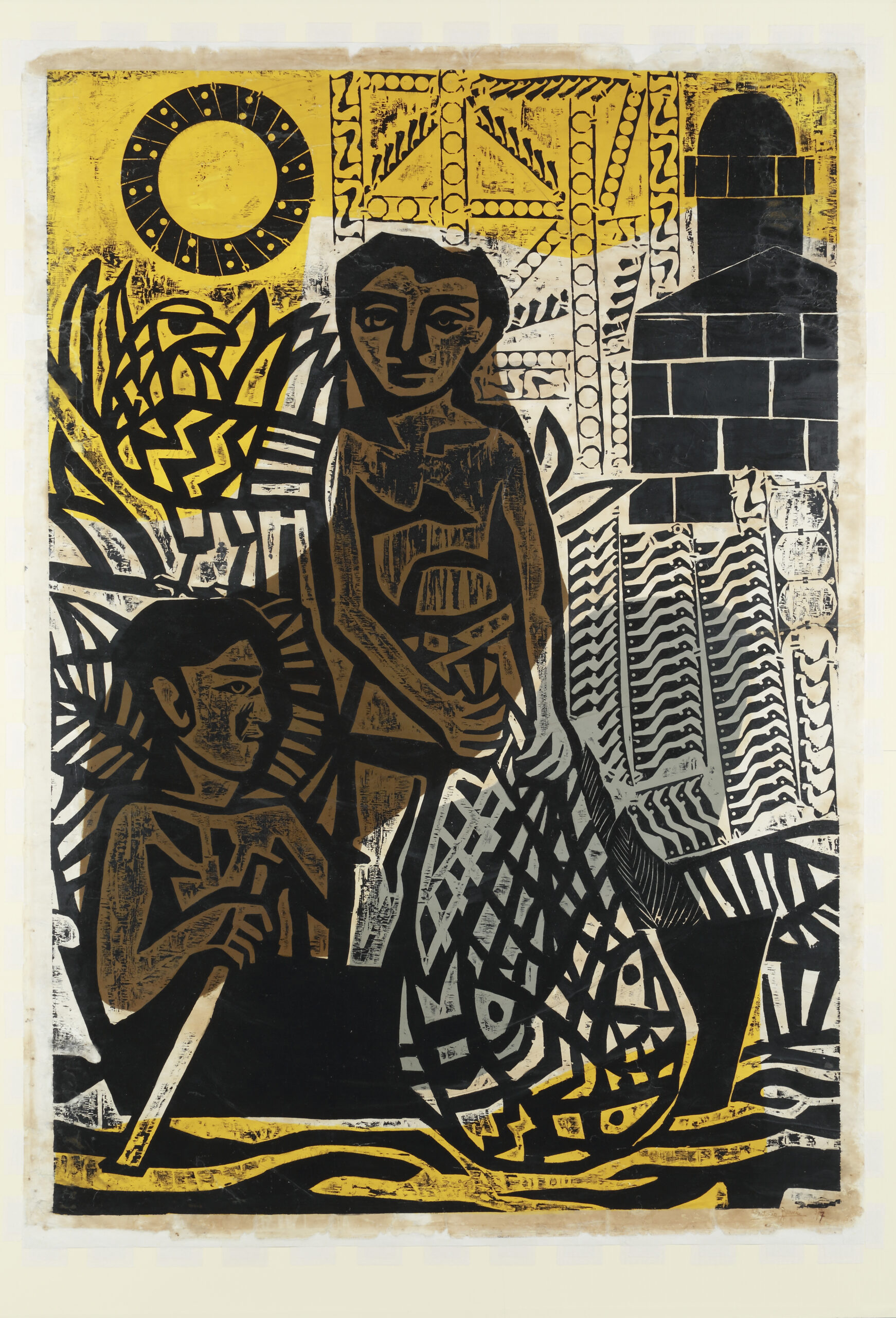 Antonio-Berni.-Juanito-pesca-con-red-1962