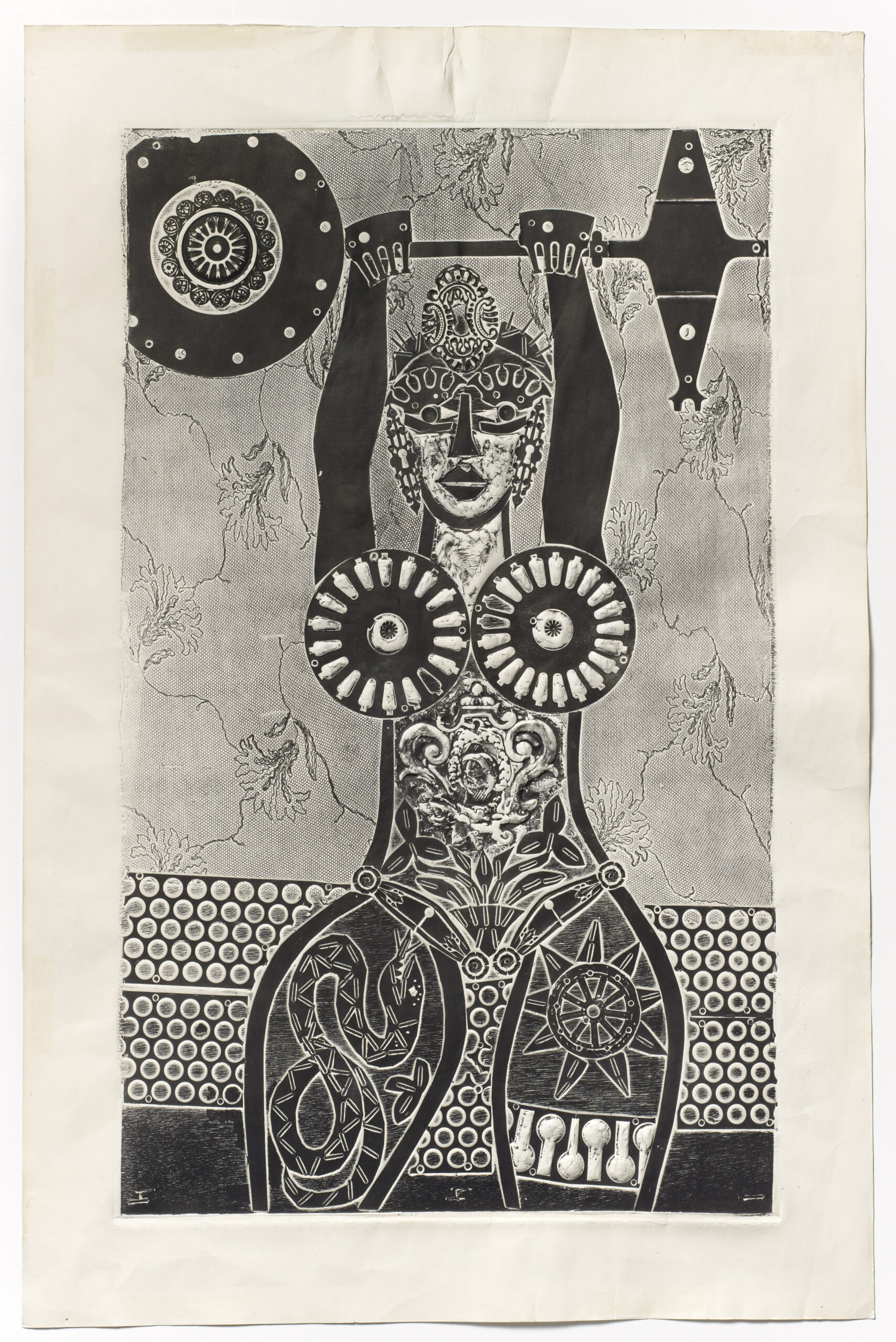 Antonio-Berni.-Sin-título-Ramona-levantando-pesas-1963