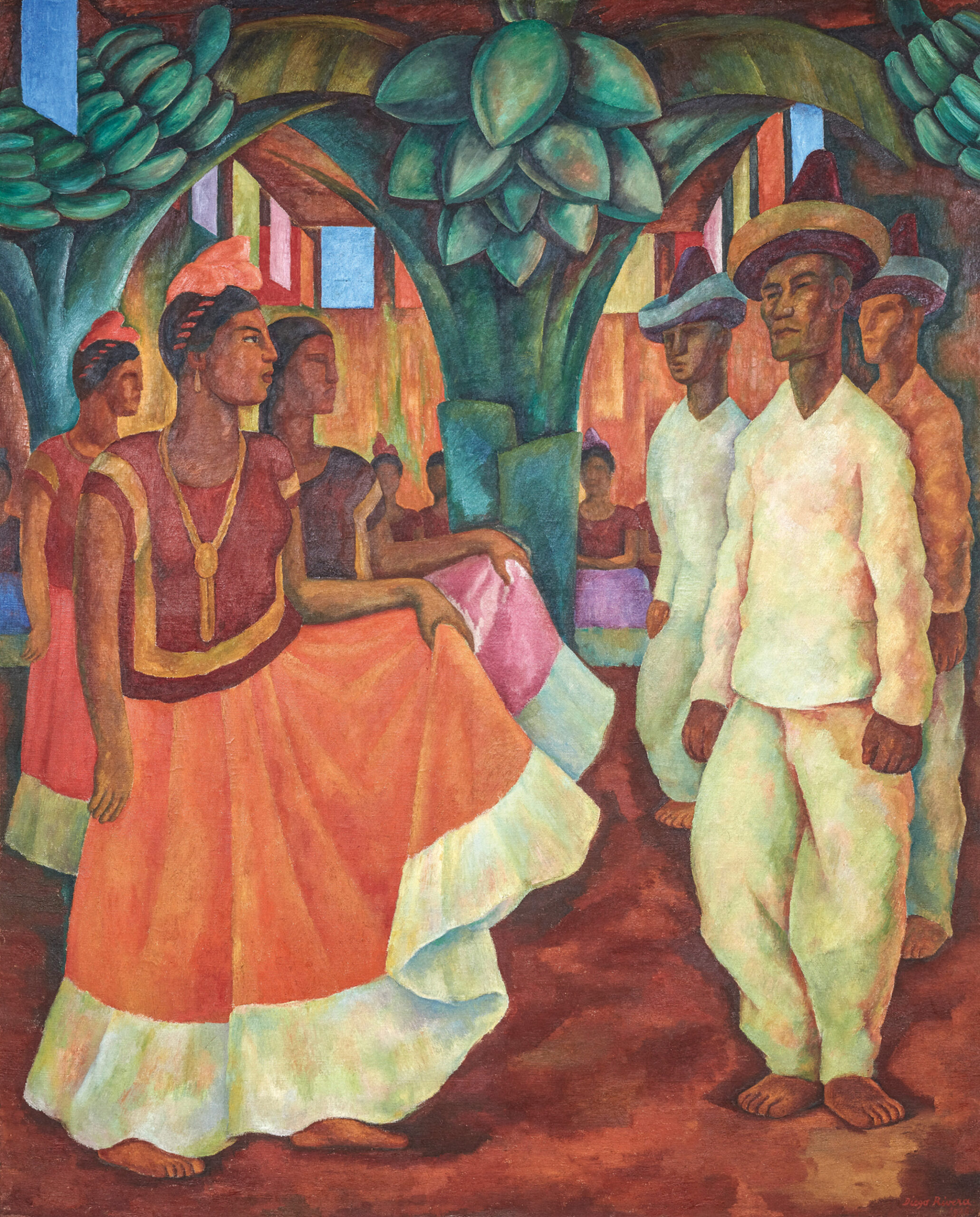 Diego-Rivera-Baile-en-Tehuantepec-1928
