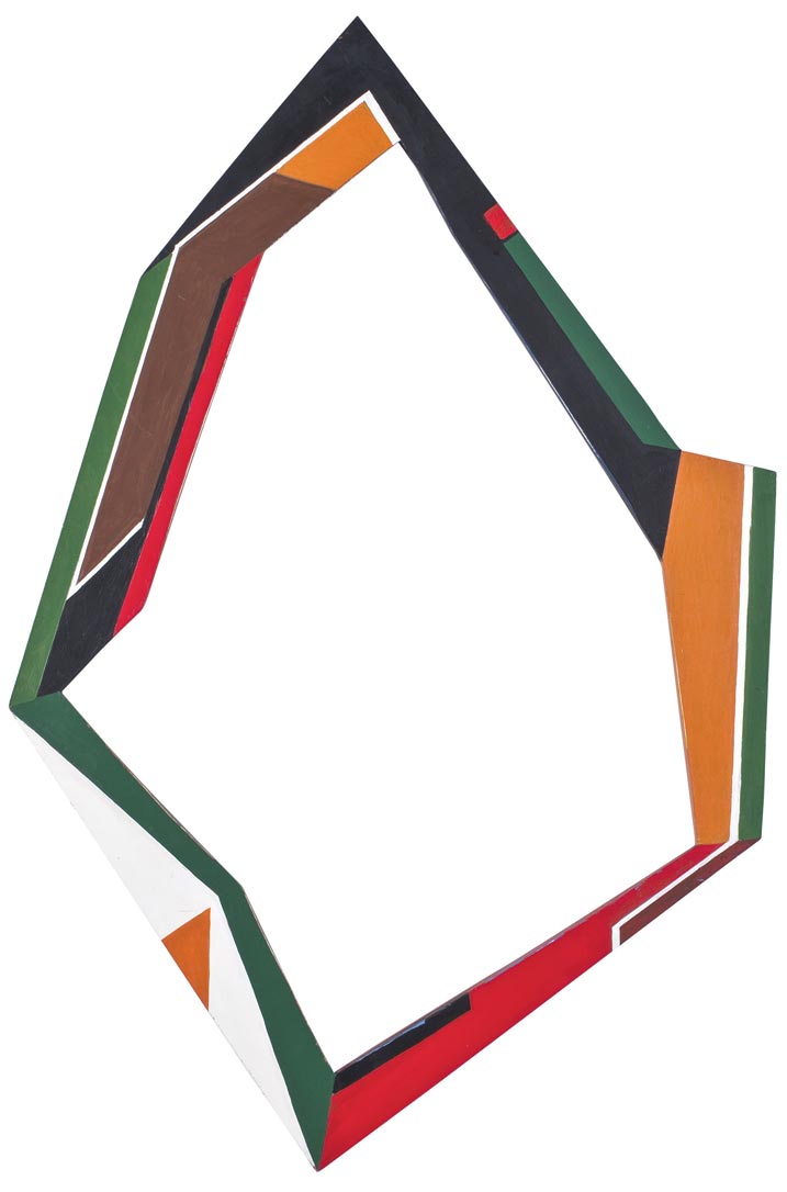 Diyi Laañ Pintura Madí sobre marco estructurado, 1949