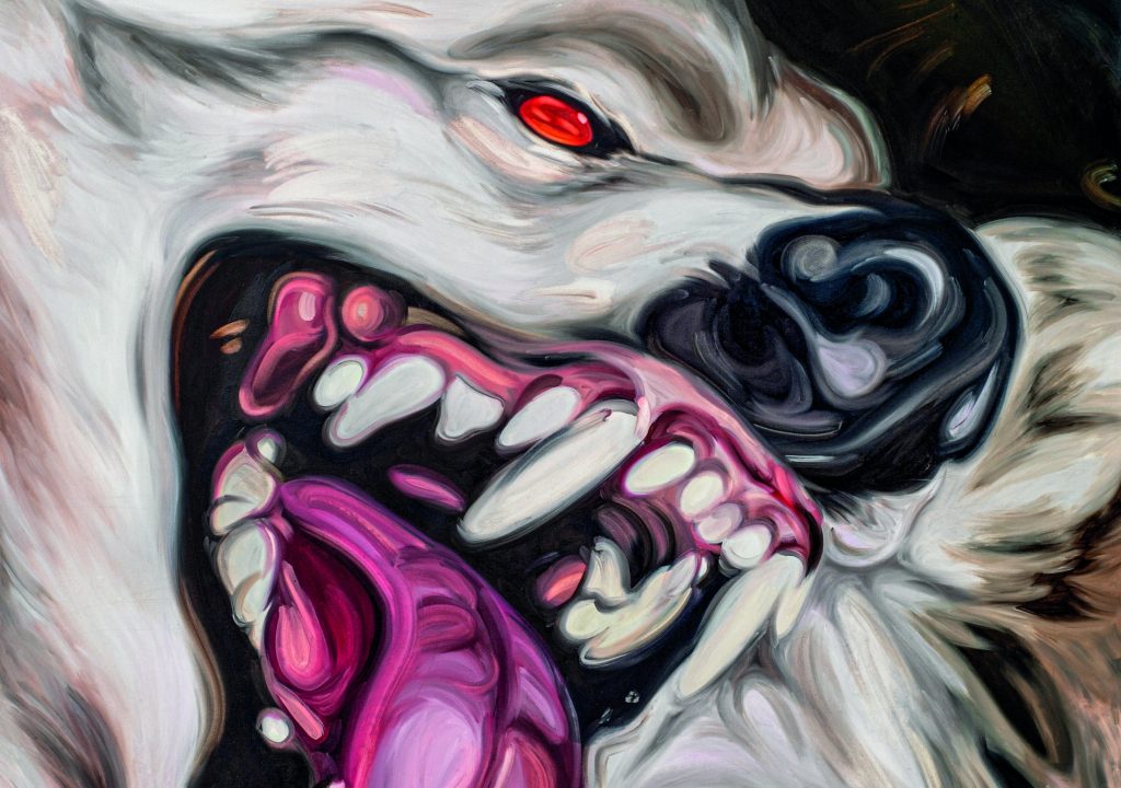 CB_Sin-titulo_De-la-serie-Caninos_197-x-154-cm_Oleo-sobre-tela_2023_RET-scaled